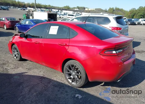 2016 Dodge Dart Sxt из США, поврежденный, VIN 1C3CDFBB9GD540974